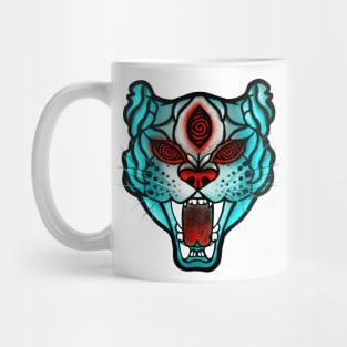 hypnotic tiger Mug